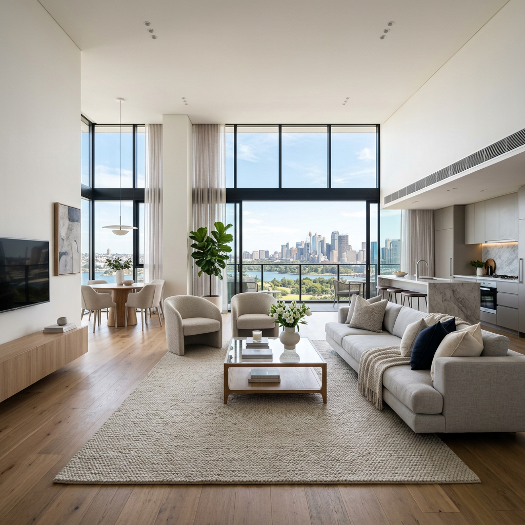 Bright modern apartment