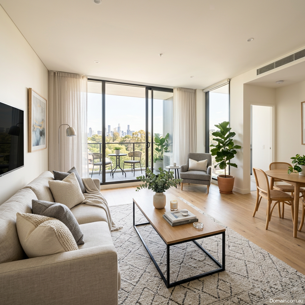 Styled apartment for guests