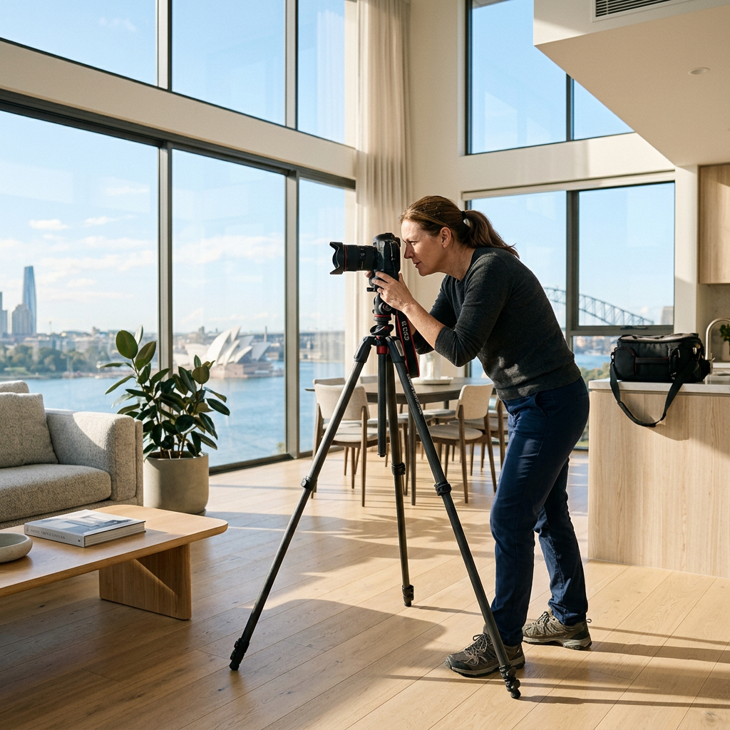 Professional photography service for property listings - high-quality rental images