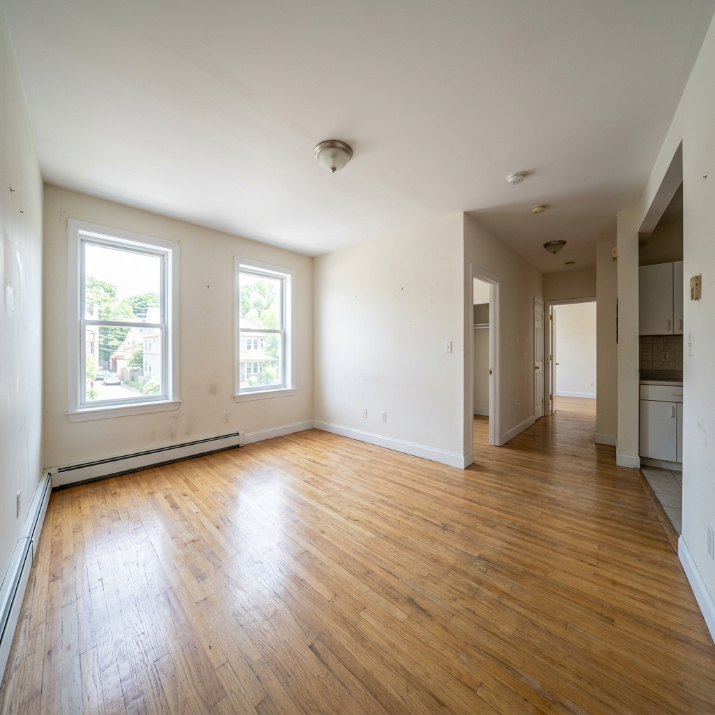 Before - unfurnished apartment