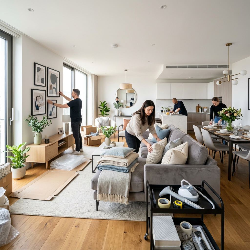 Interior styling process