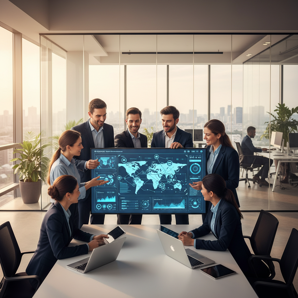 FenixCommerce team collaborating on AI-powered delivery management solutions for eCommerce retailers