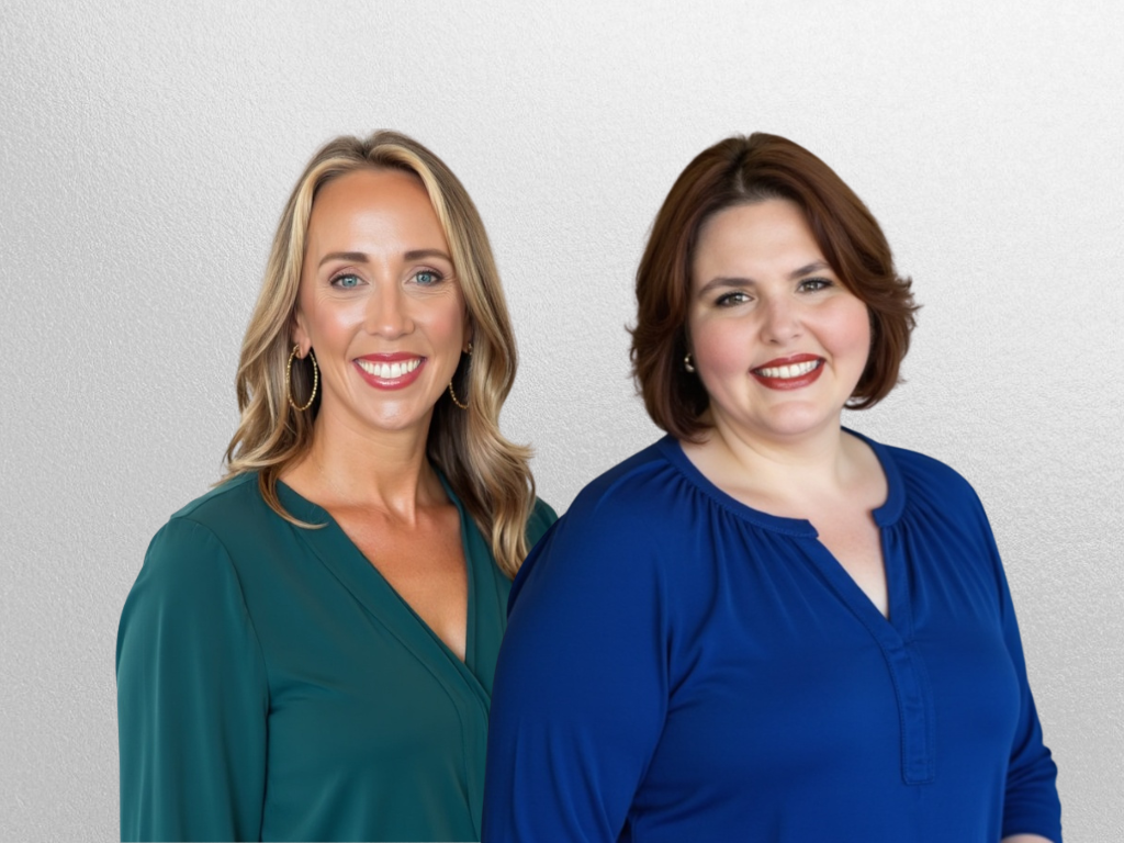 Laura Johns and Lydia Walker