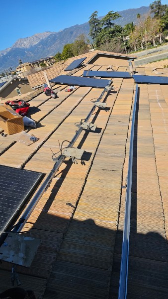 Tile Roof Panel Layout
