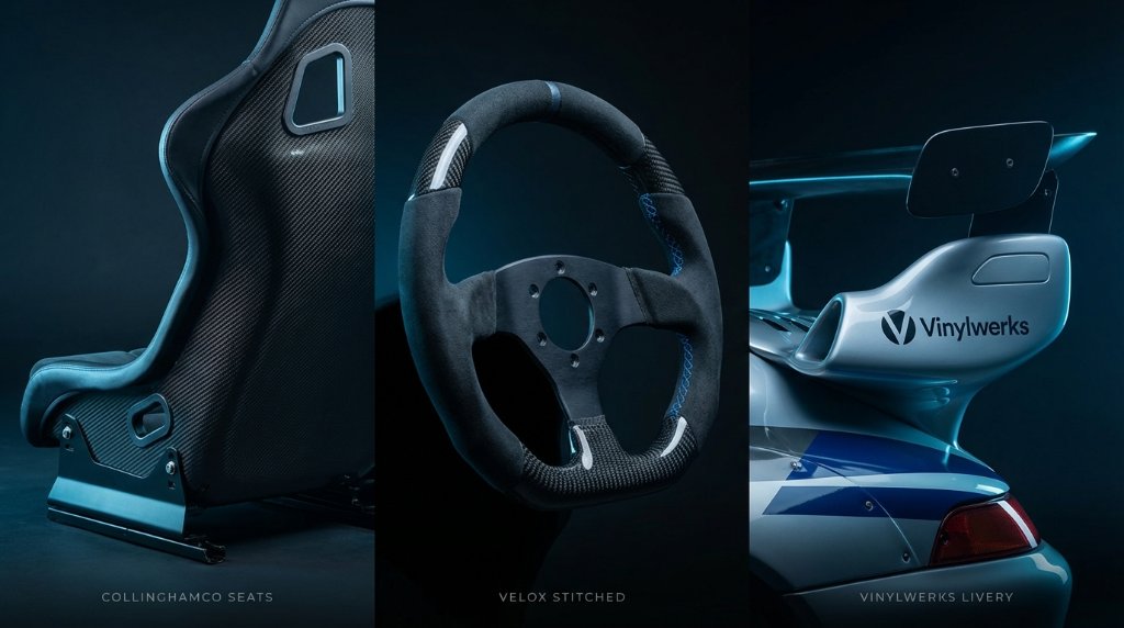 Porsche Vinylwerks showcase
