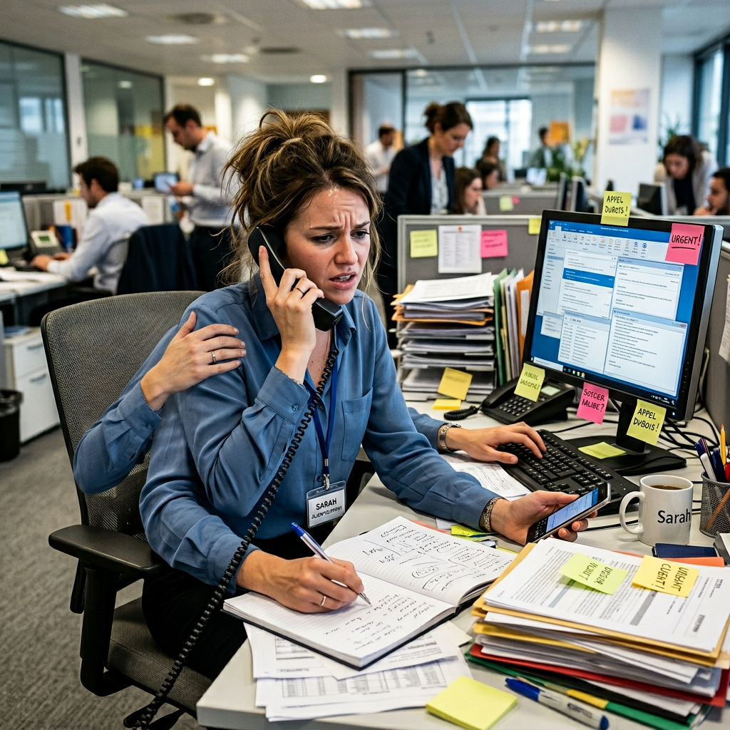 Perdez-vous du temps à répondre au téléphone?
