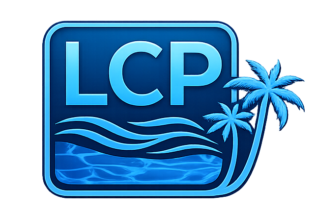 Luxury Custom Pools Logo