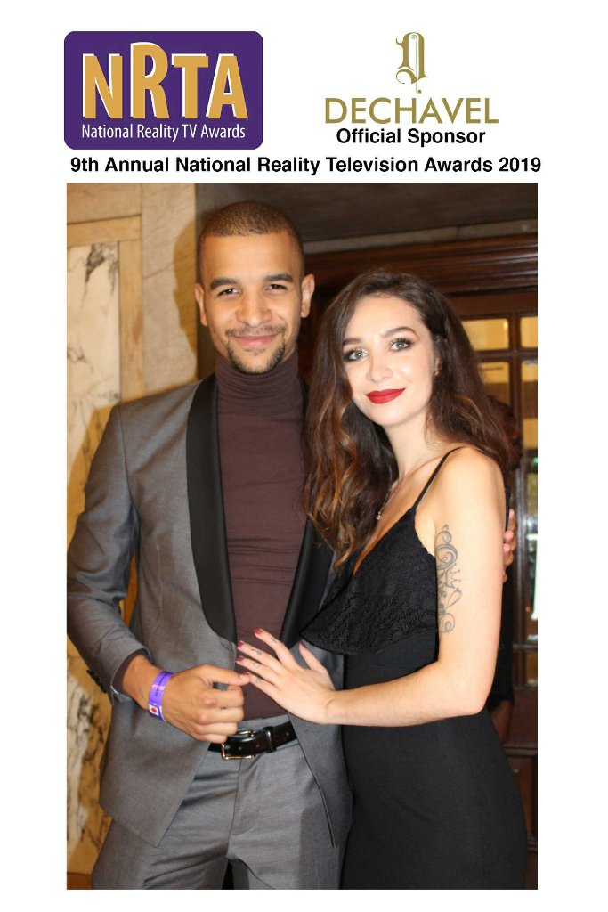 Couple at NRTA 2019 after party