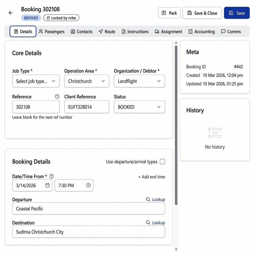 Web-based Reservation System
