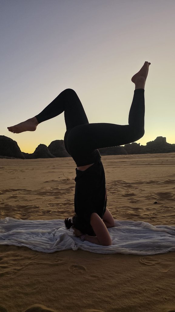 Tassili Hoggar Yoga — Sahara algérien, Tinazraf