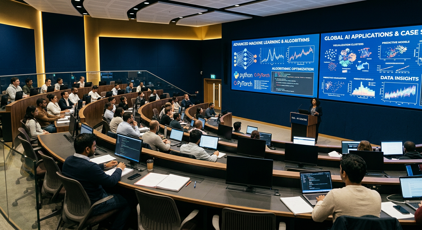 Lakeshore AI lecture theatre