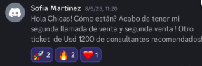 Testimonio de Sofi