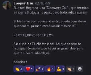 Testimonio de Eze