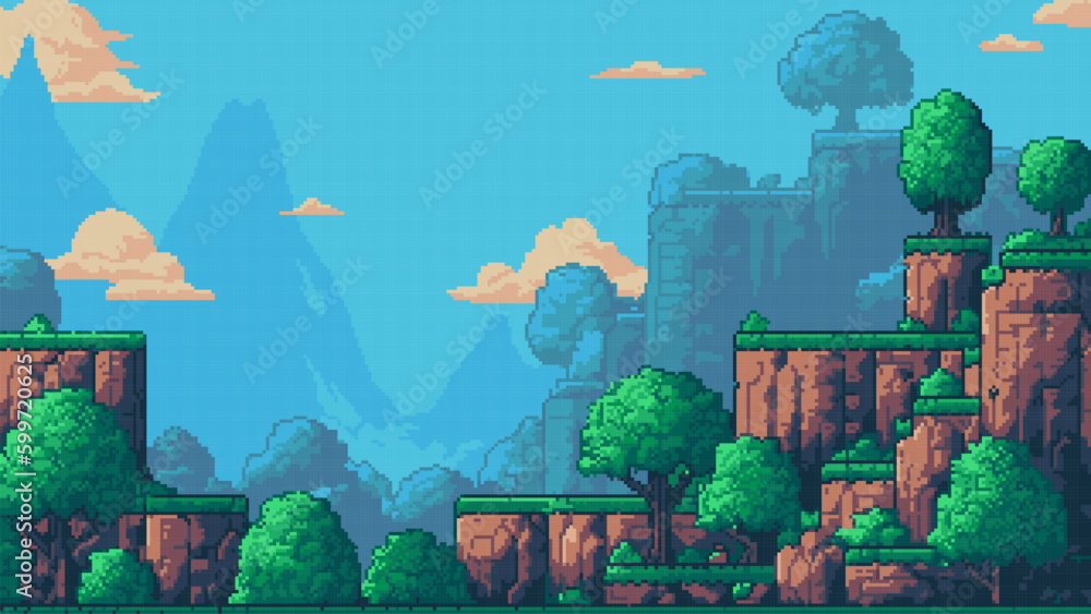 cool game template preview