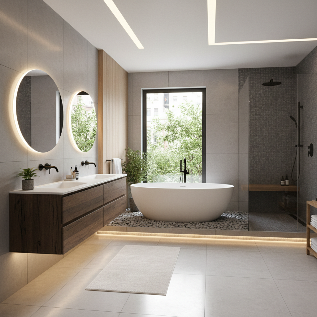Bathroom background
