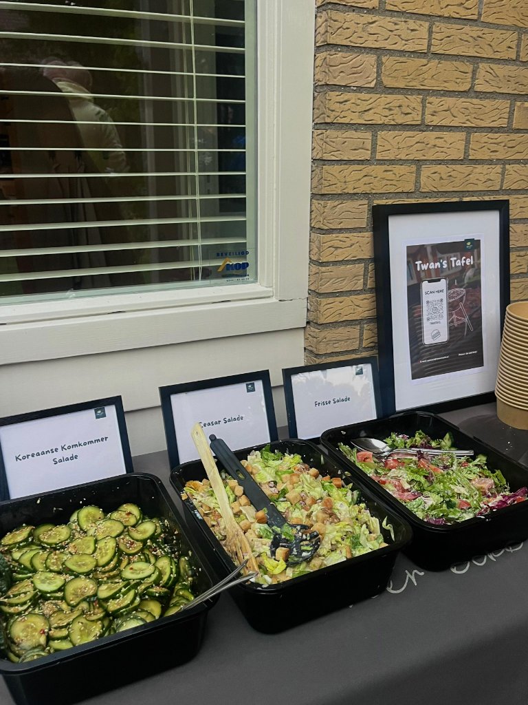 BBQ Menu - Kipspiesjes & Burger