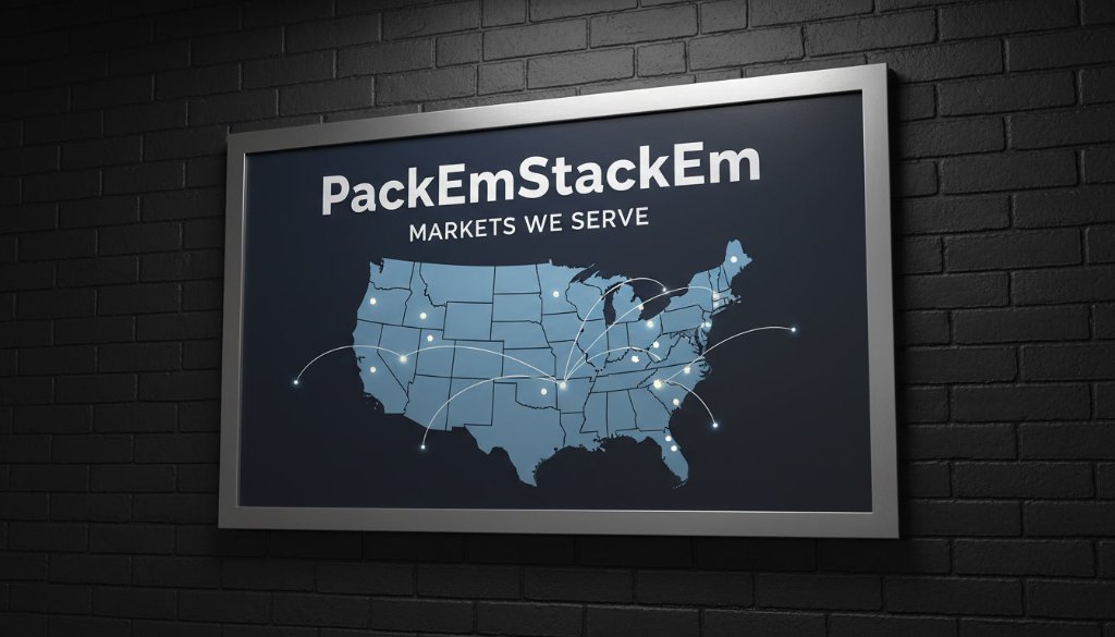 PackEmStackEm Markets We Serve