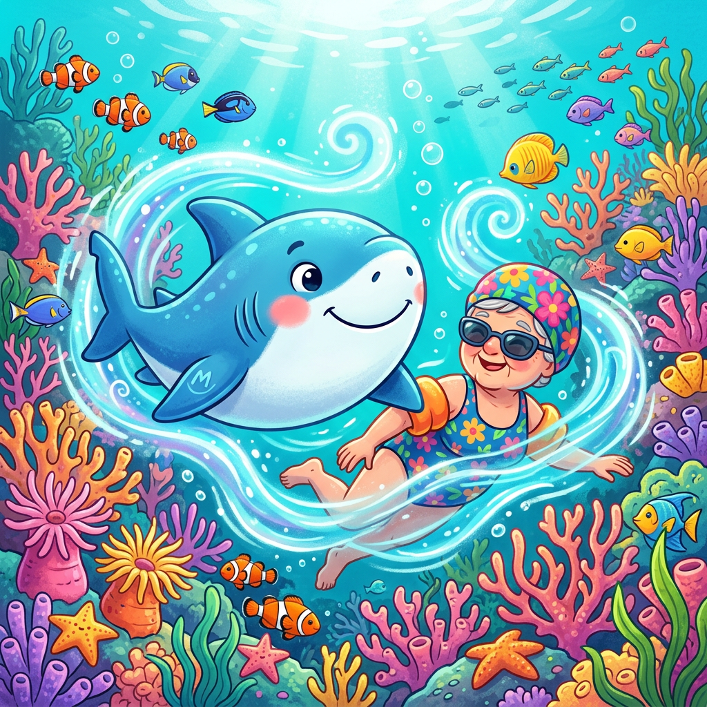 mushy the shark