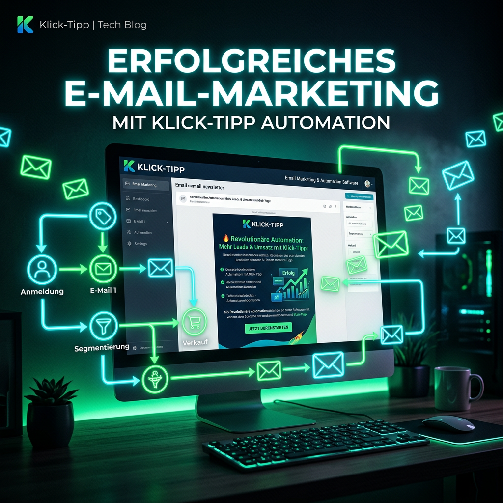 Klick-Tipp 2026: Warum Marketing Automatisierung KI heute Standard ist – Jakub Kaczmarek Anfragen für Handwerk