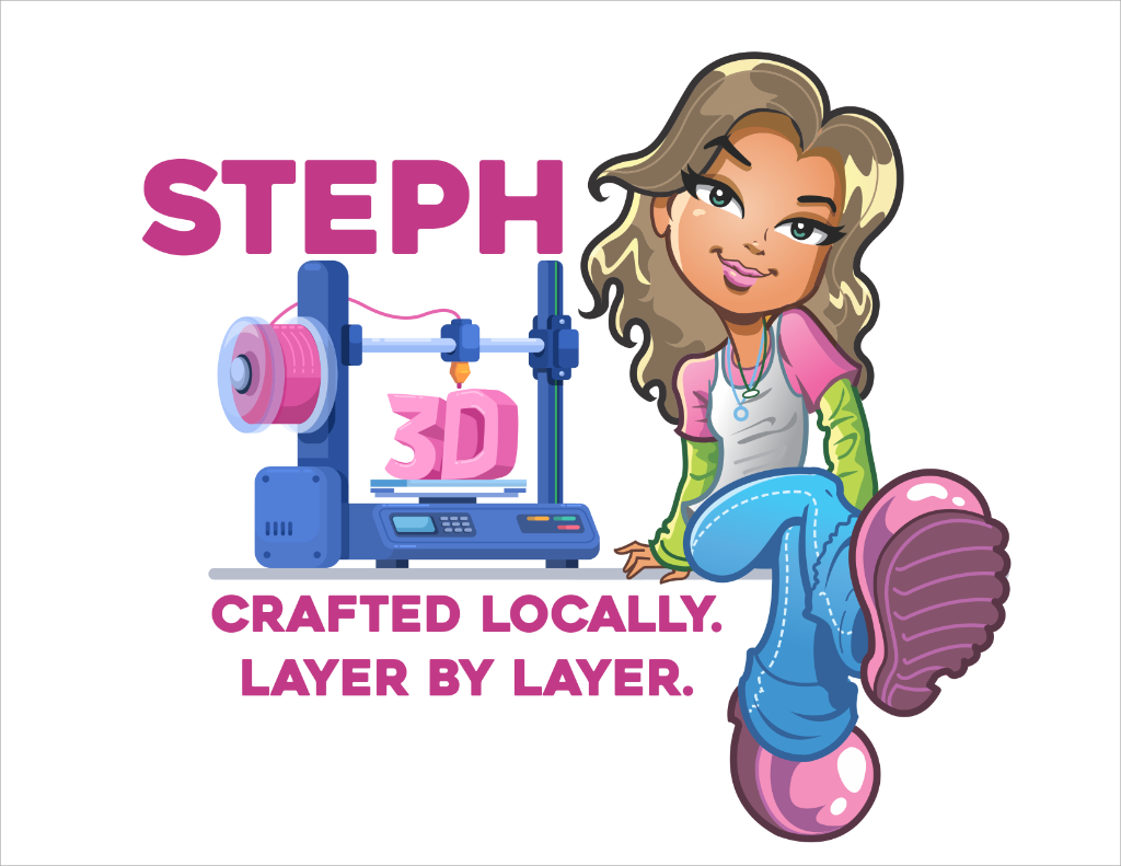 3DSteph Logo