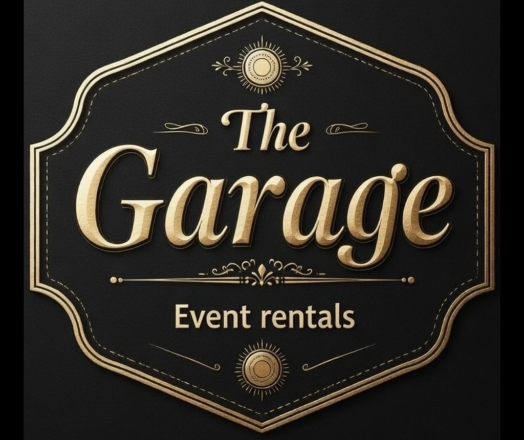 The Garage Event Rentals logo - premium event rental company in Jacksonville Florida