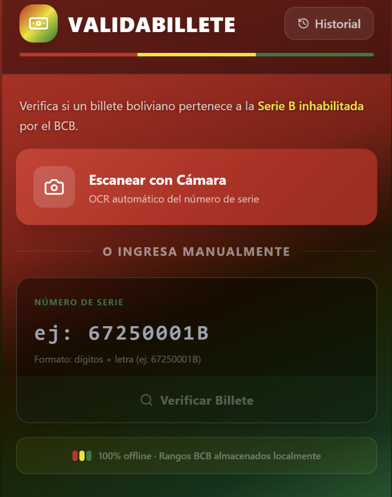 Banknote Verifier Series B