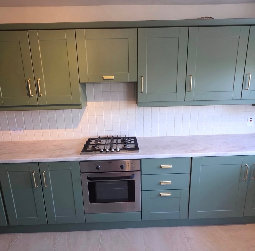 Sage Green Shaker Kitchen