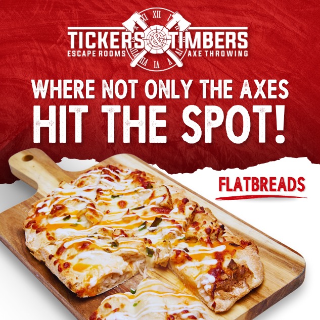 Tickers & Timbers - Flatbreads
