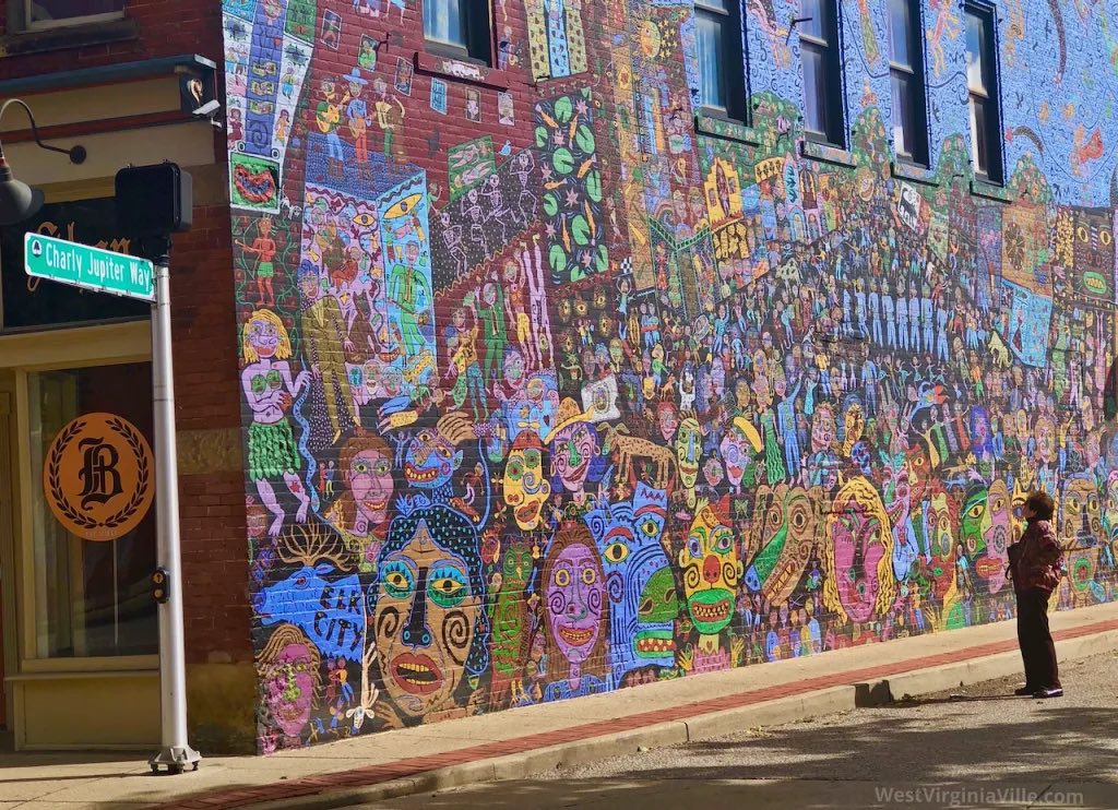 The West Side Wonder Mural by Charly Jupiter Hamilton