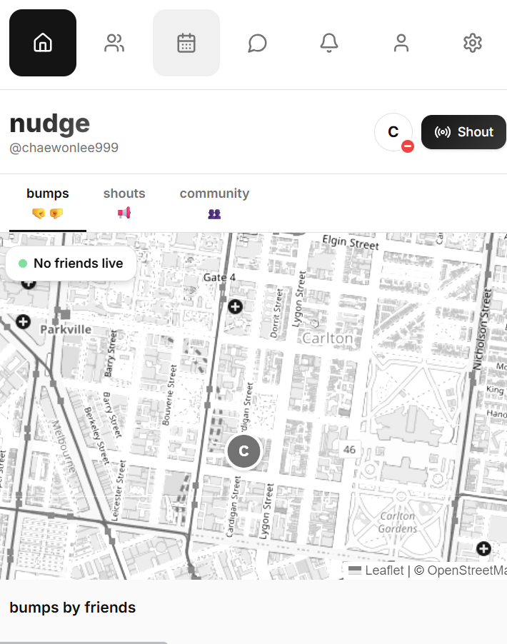 Nudge me template preview