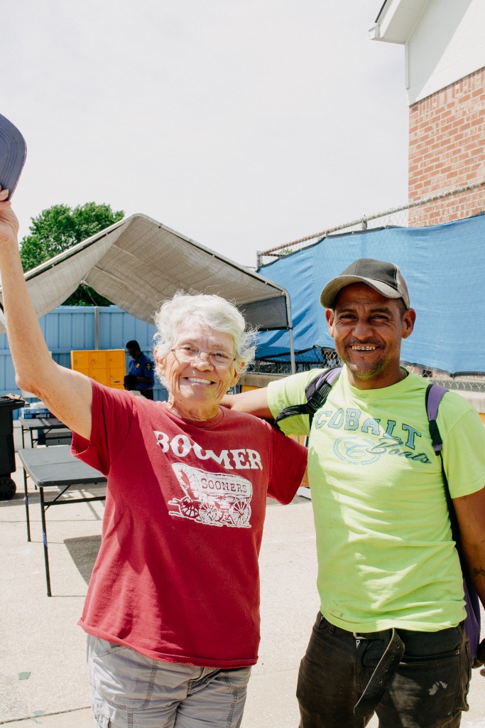 Tulsa outreach volunteers