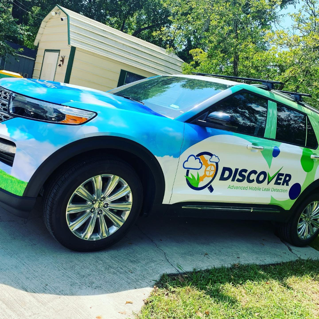 Discover Leak Detection SUV Wrap