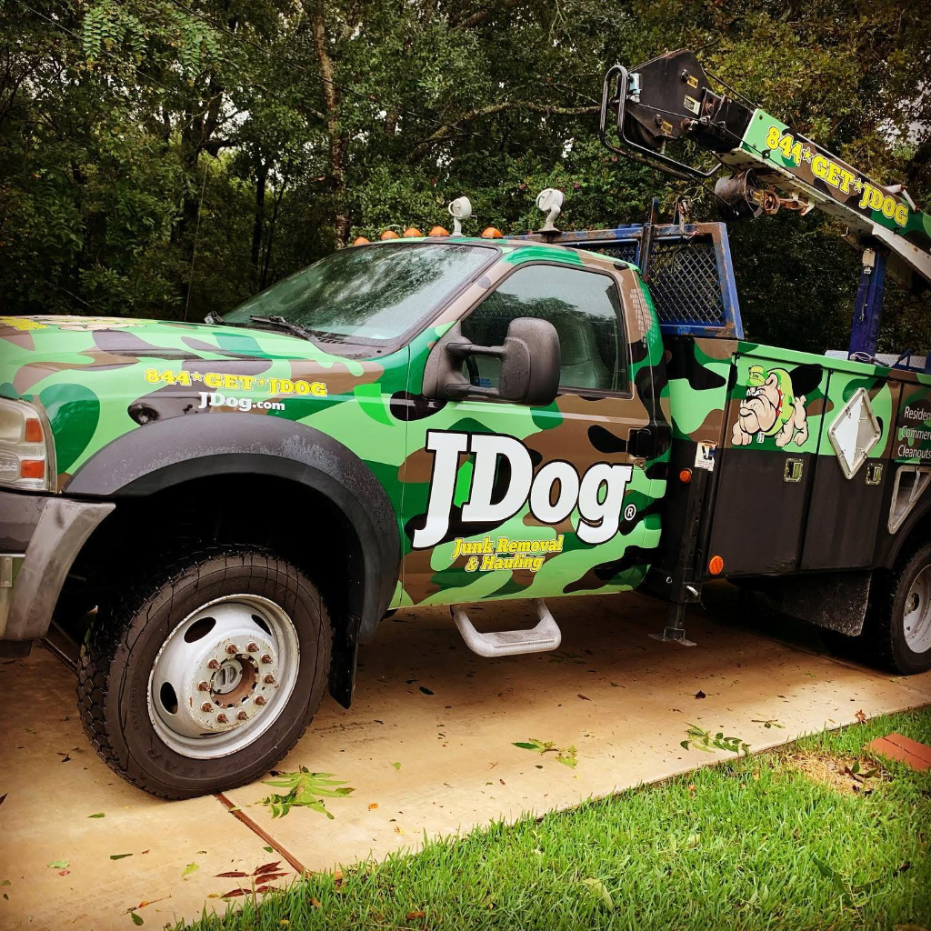 JDog Junk Removal Truck Wrap