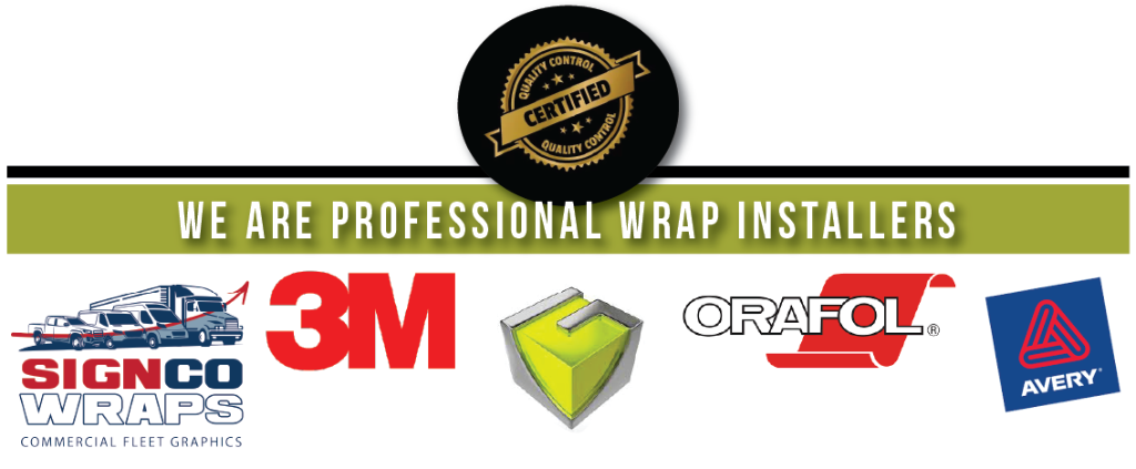 Professional Wrap Installers Certified