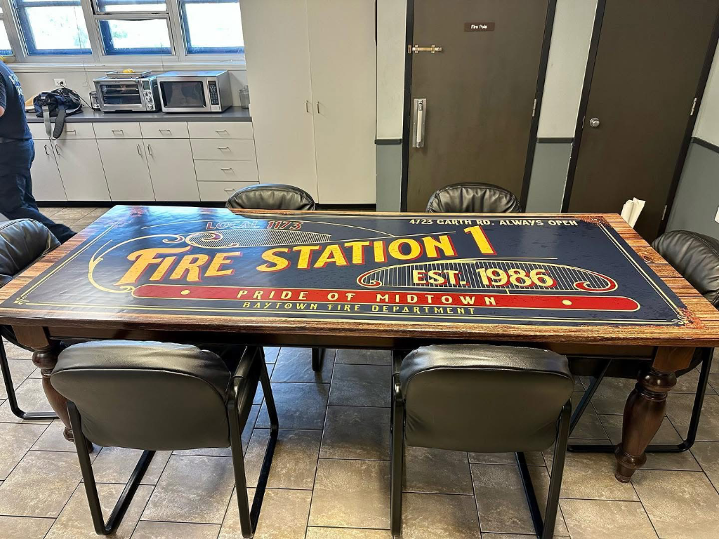Fire Station Table Wrap