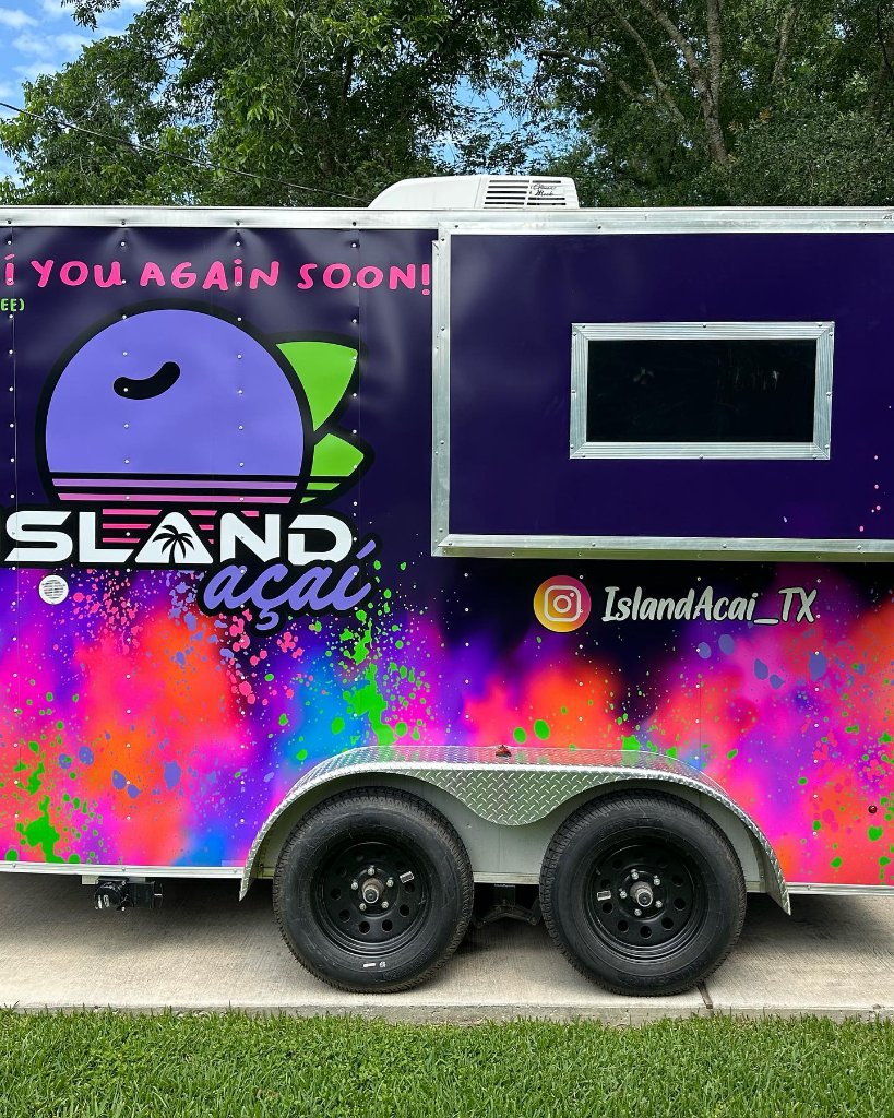 Food truck wrap design Houston TX