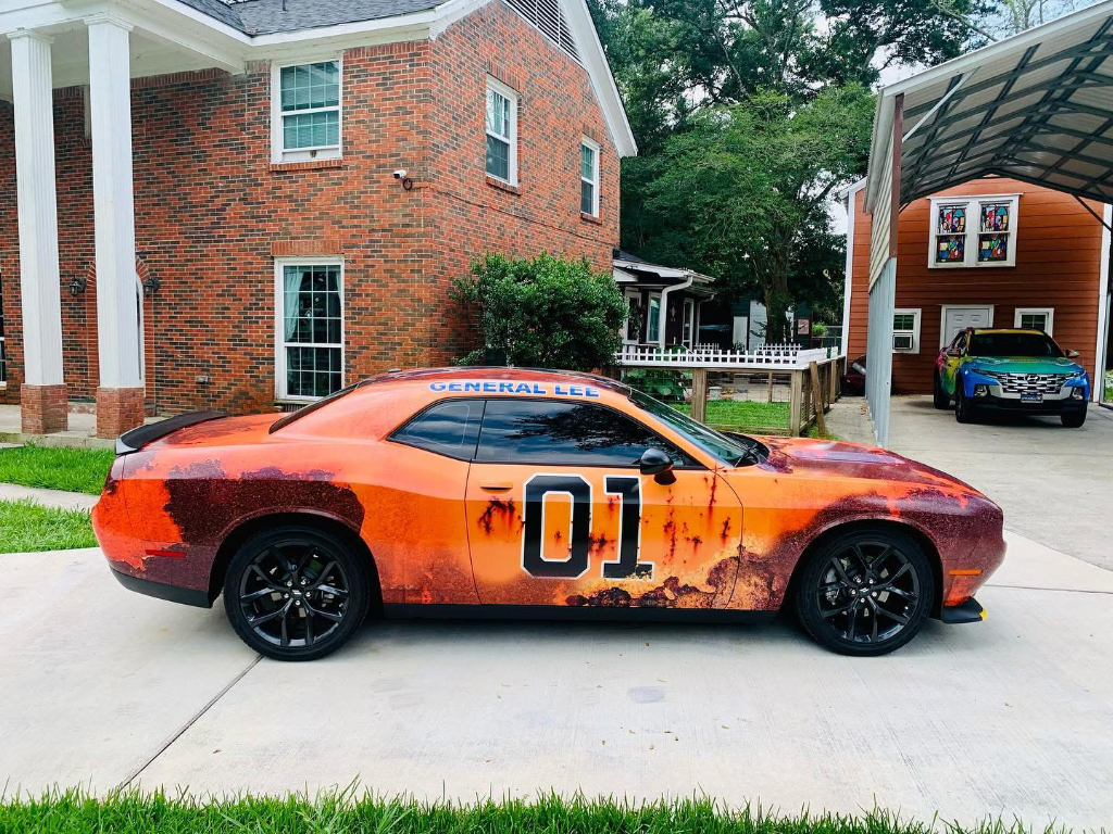 General Lee Challenger Wrap