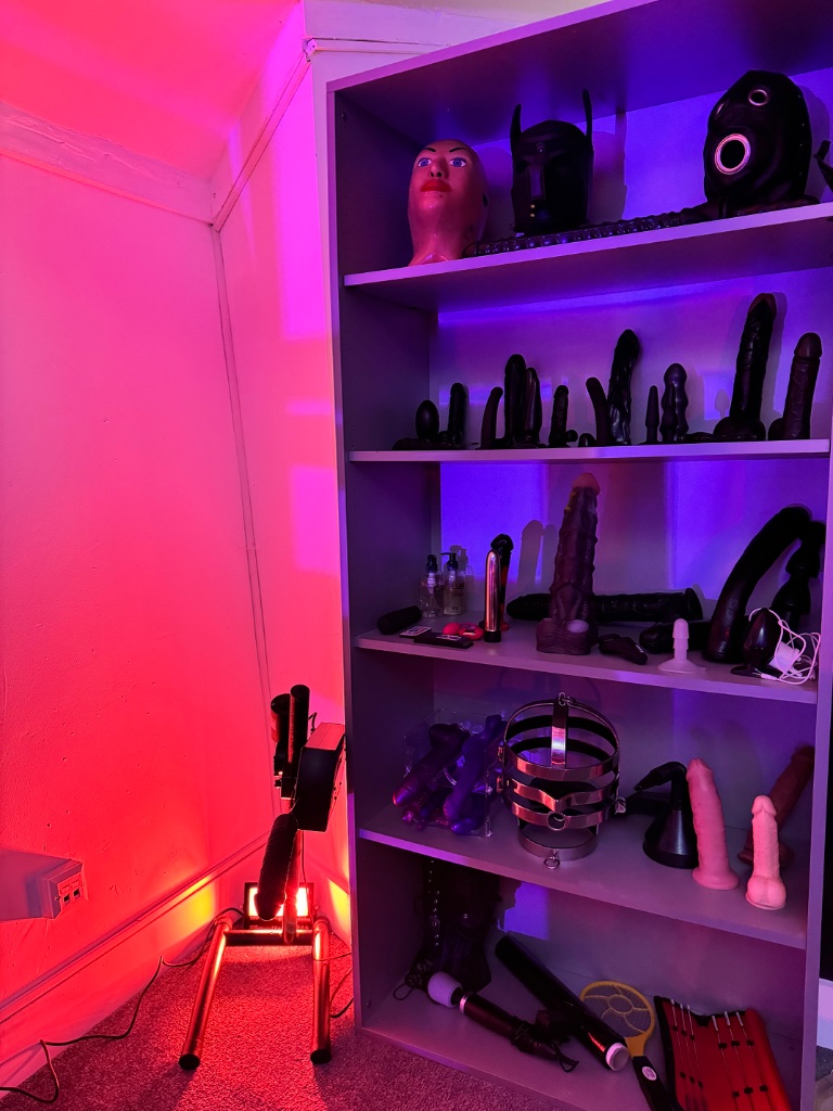 London Dominatrix Mistress Lorraine - Toy collection