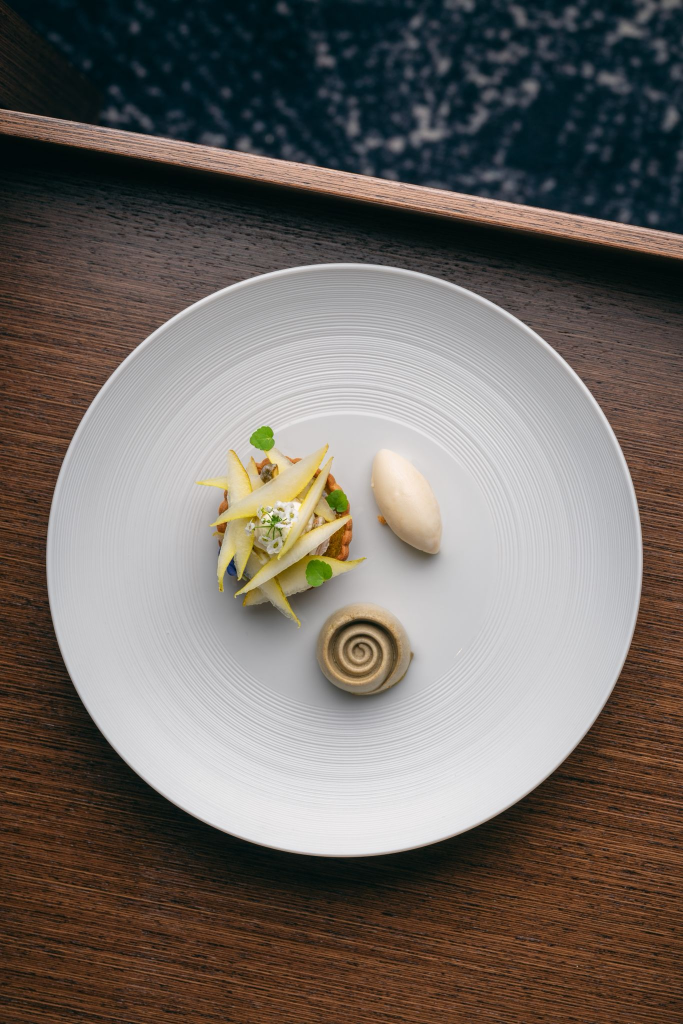 Poire et glace vanille