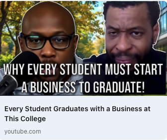 Every Student Graduates with a Business at This College