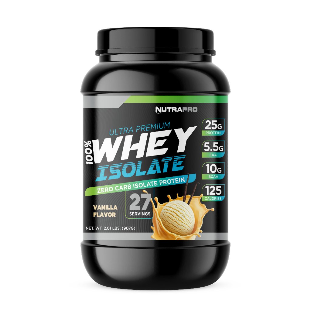 100% Whey Isolate – Vanilla