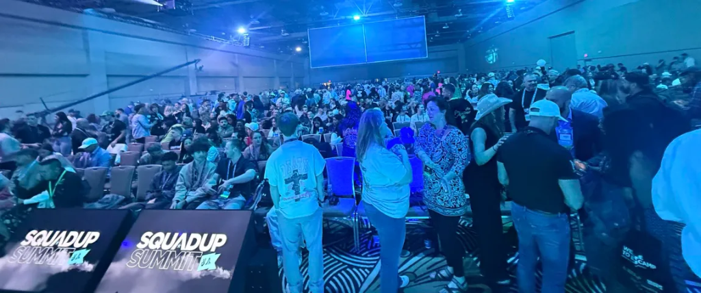 SquadUp Summit crowd