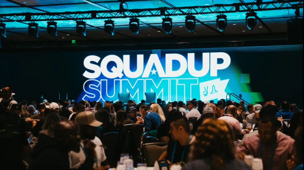 SquadUp Summit stage
