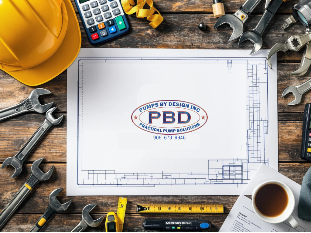Pumps By Design drawing sheet and design tools