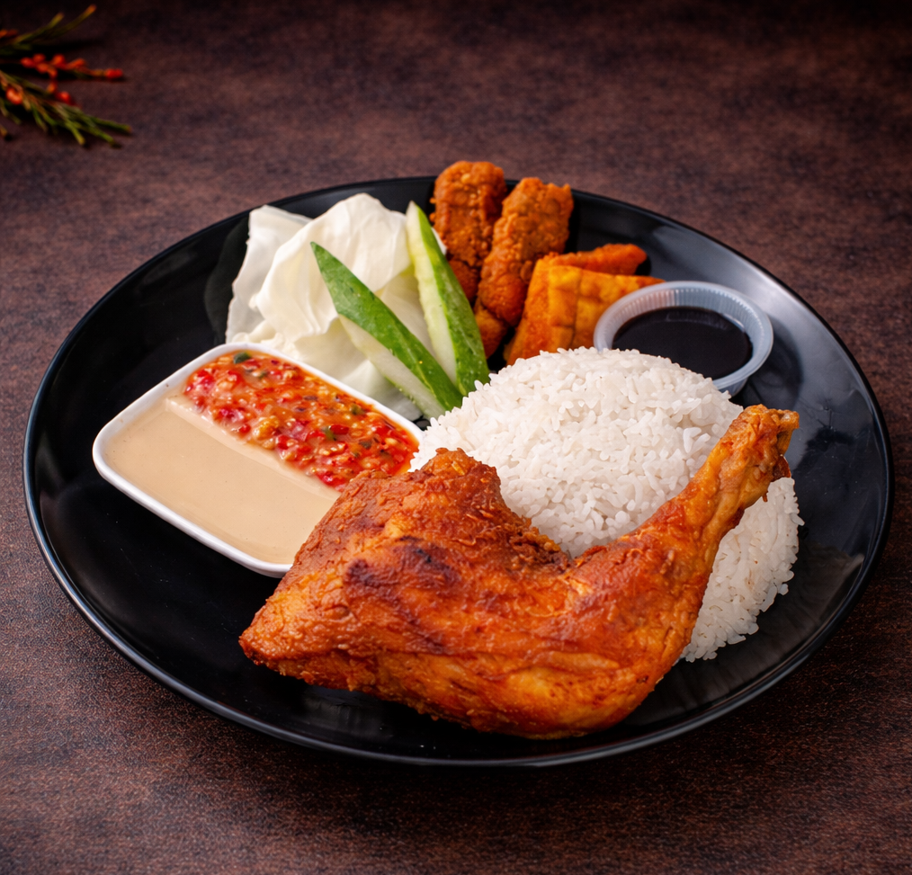 Ayam Gepuk Crispy