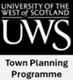 UWS Sustainable Urban Planning Programme