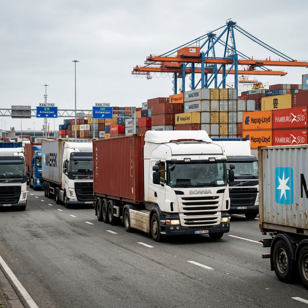 Géopolitique et logistique : Les défis actuels pour le transport en Belgique et en France