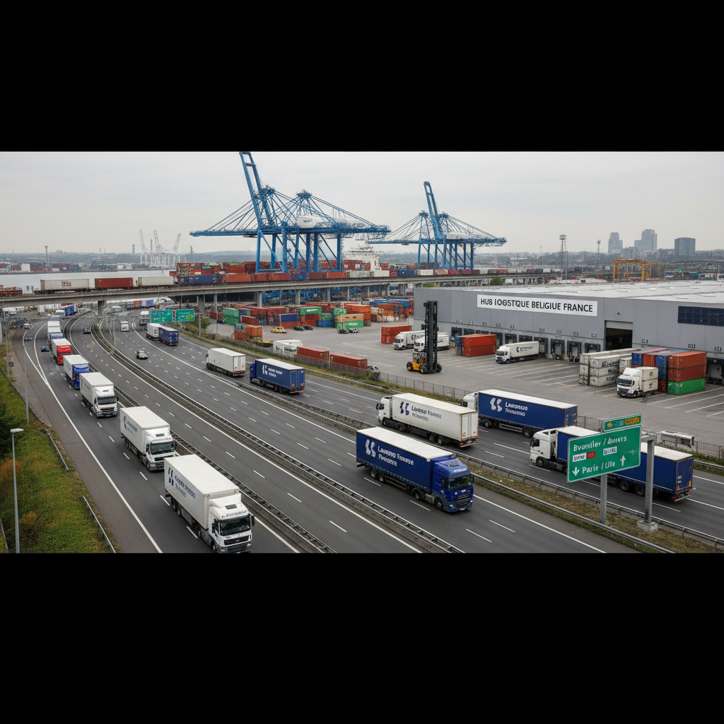 L'Industrie du Transport et de la Logistique : Moteur Économique Clé en Belgique et en France