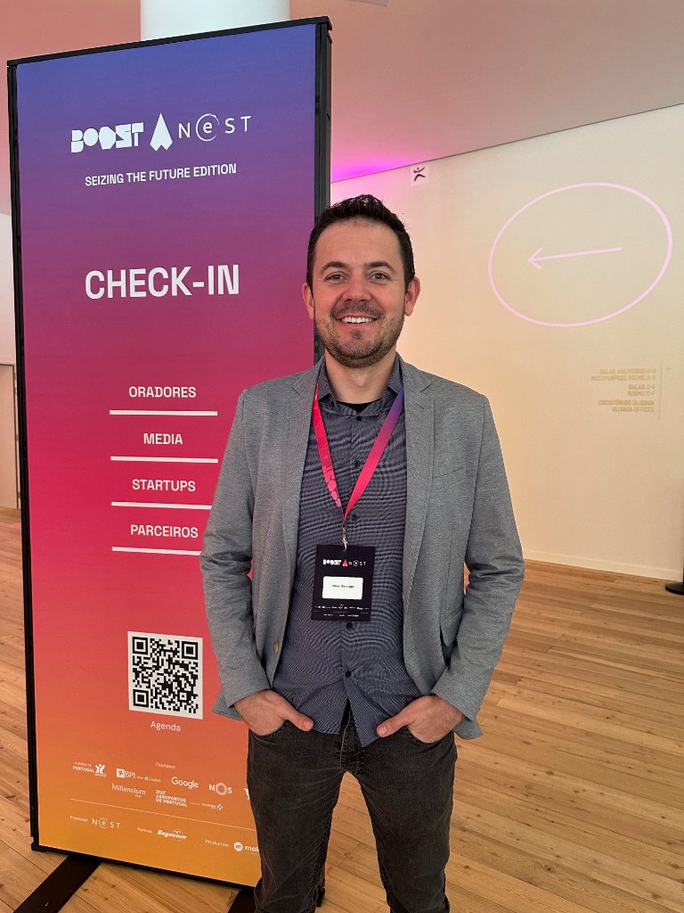Bruno Santiago at Boost Nest Lisboa Portugal 2026