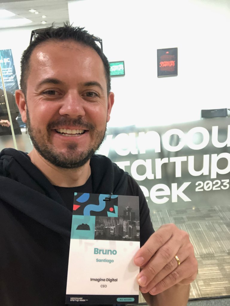 Bruno Santiago at Vancouver Startup Week 2023